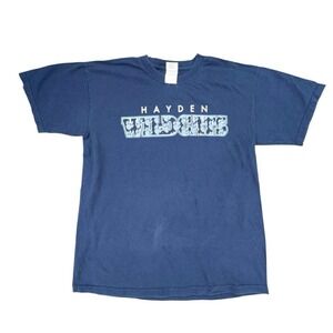 Hayden Wildcats T-Shirt Gildan‎ Ultra Cotton Blue Medium Graphic Tee